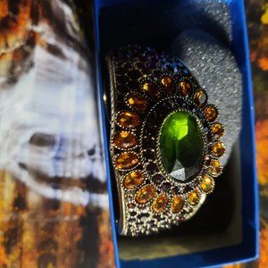 HEIDI DAUS Dazzling Delight Crystal Cuff Bracelet